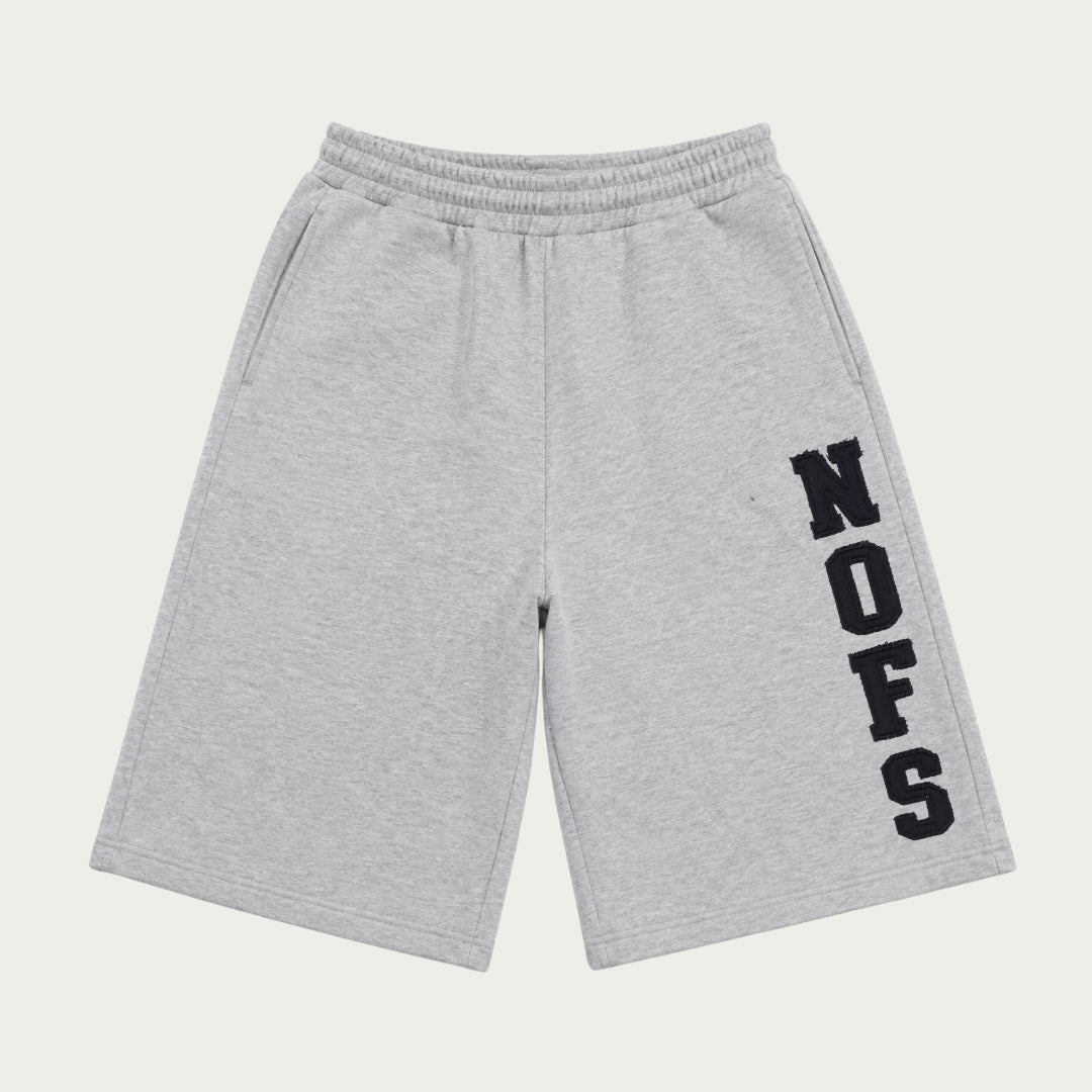 SHORT 3/4 GRIS/NOIR