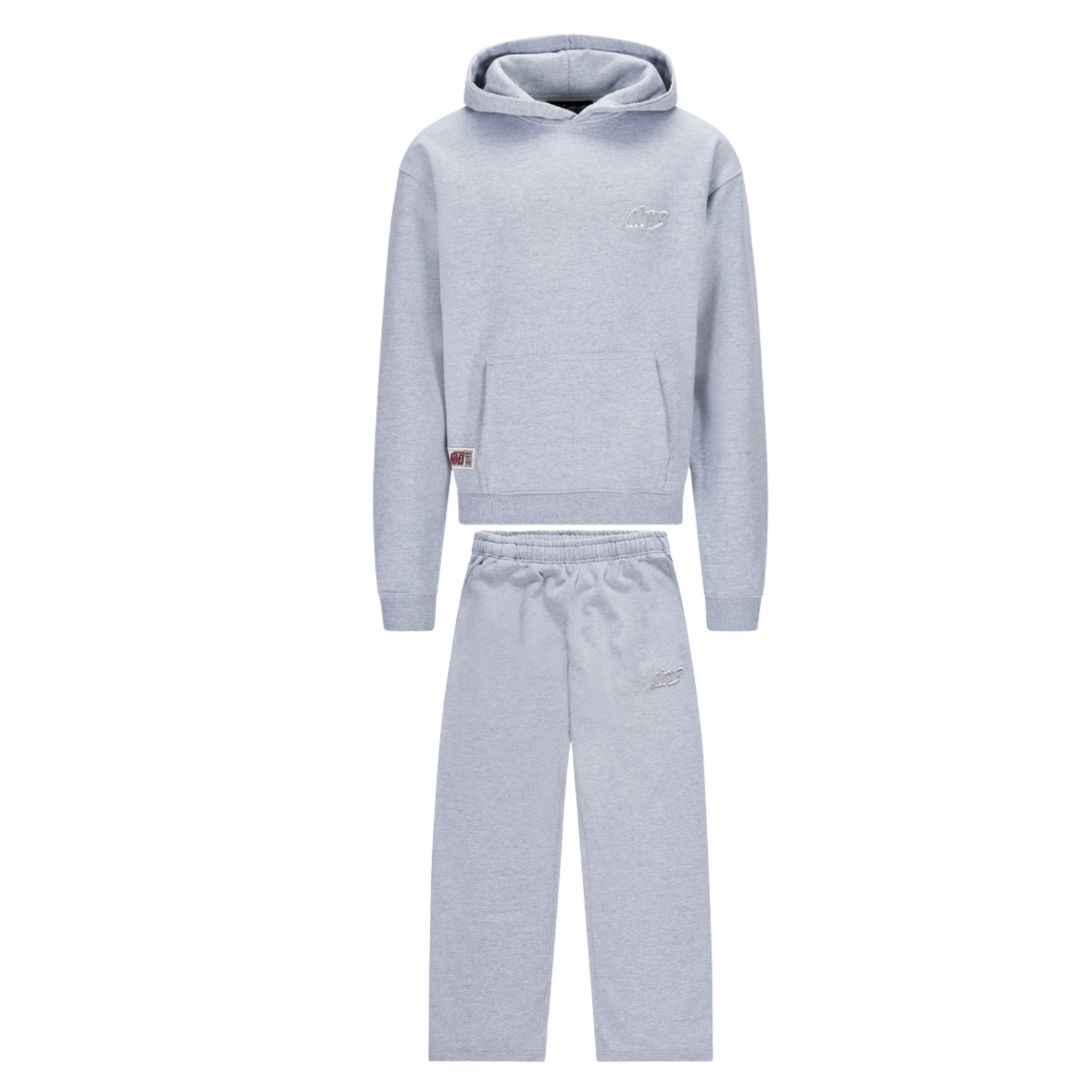 ENSEMBLE LARGE BASICS GRIS
