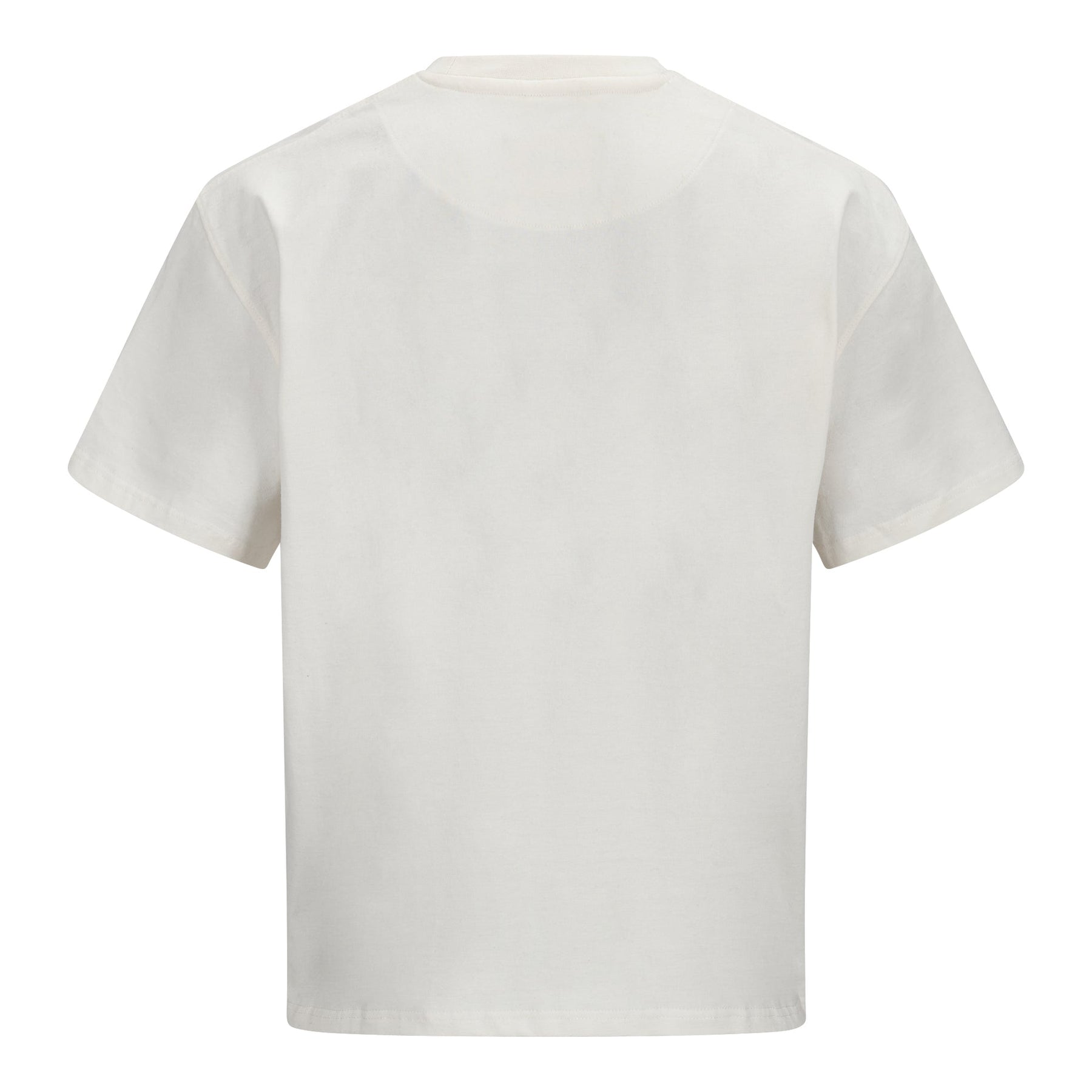 TEE-SHIRT BLANC CASSÉ FLOU