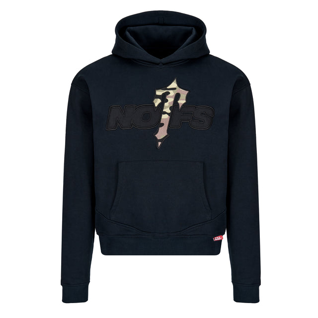 BLACK CAMO NOFS SWEATER