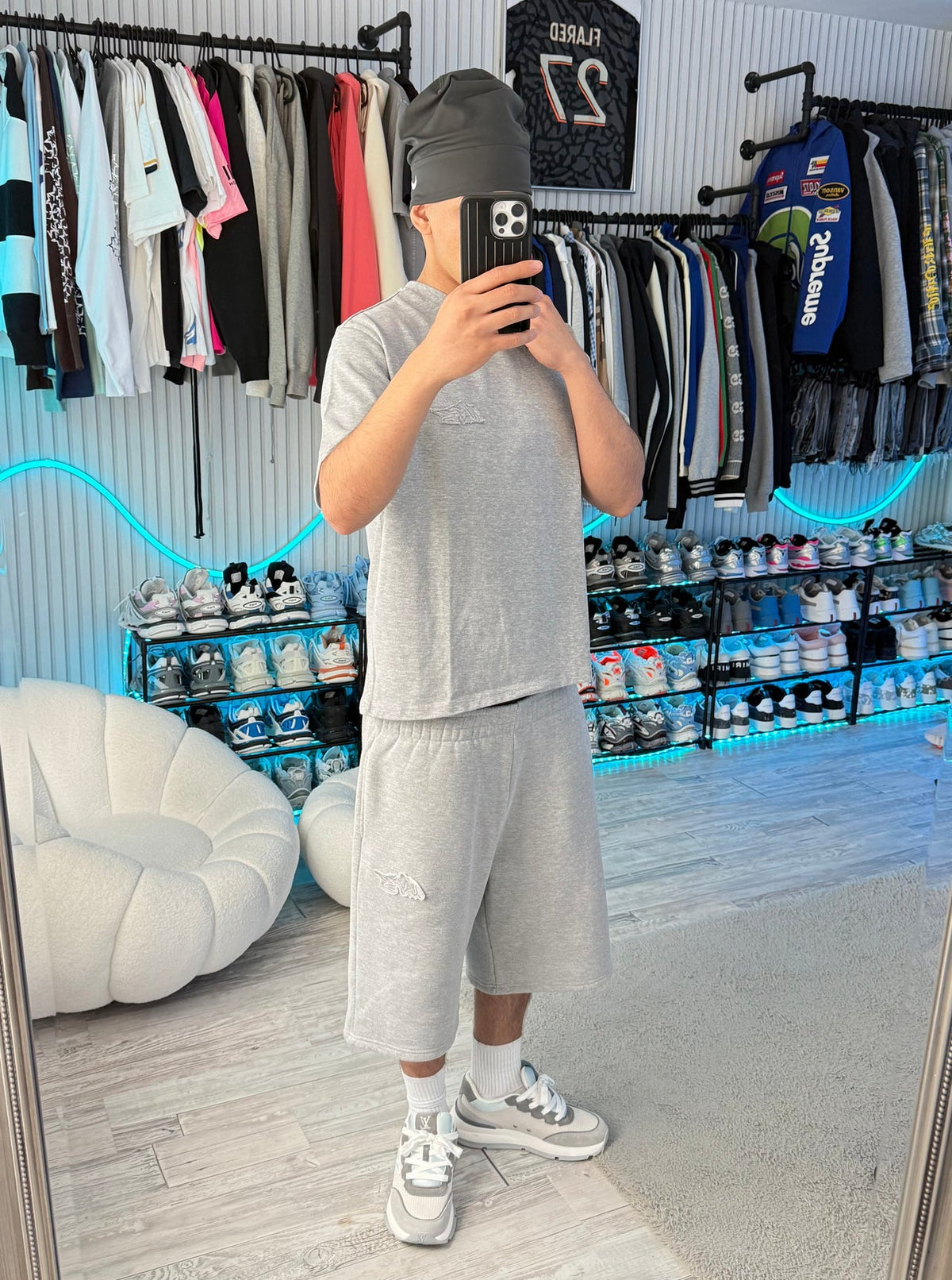 ENSEMBLE BASICS GRIS ÉTÉ 2.0