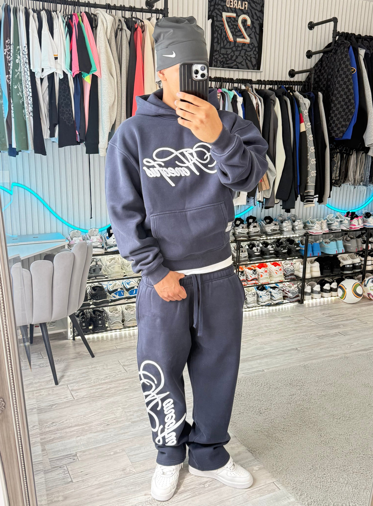 JOGGING SCRIPT BLEU MARINE