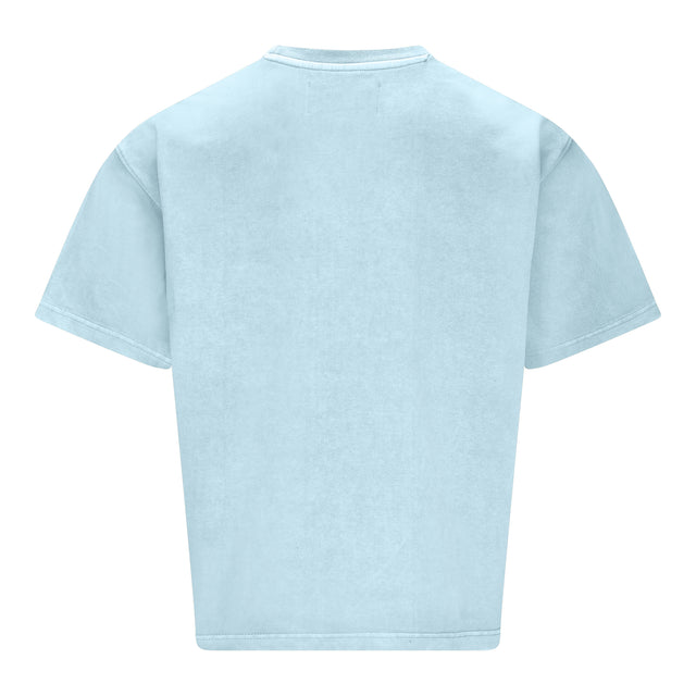 T-SHIRT BASIC BLEU PASTEL