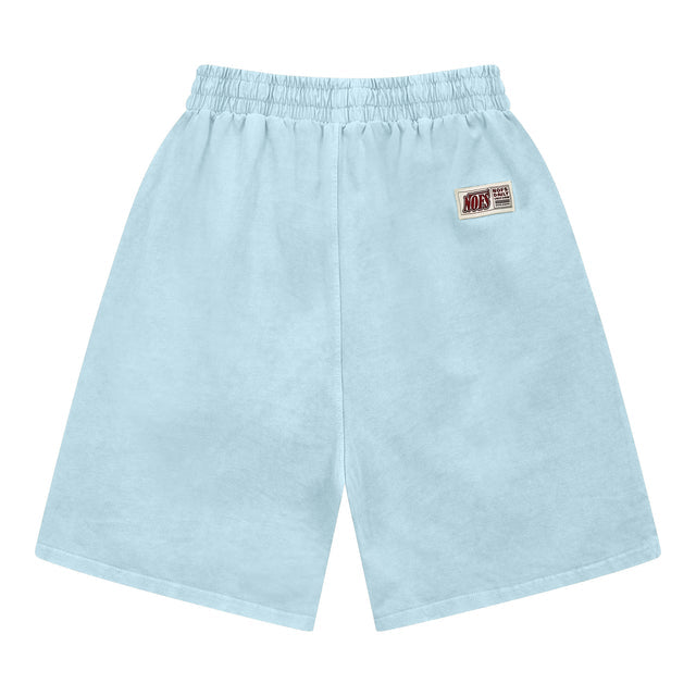 SHORT BASIC BLEU PASTEL