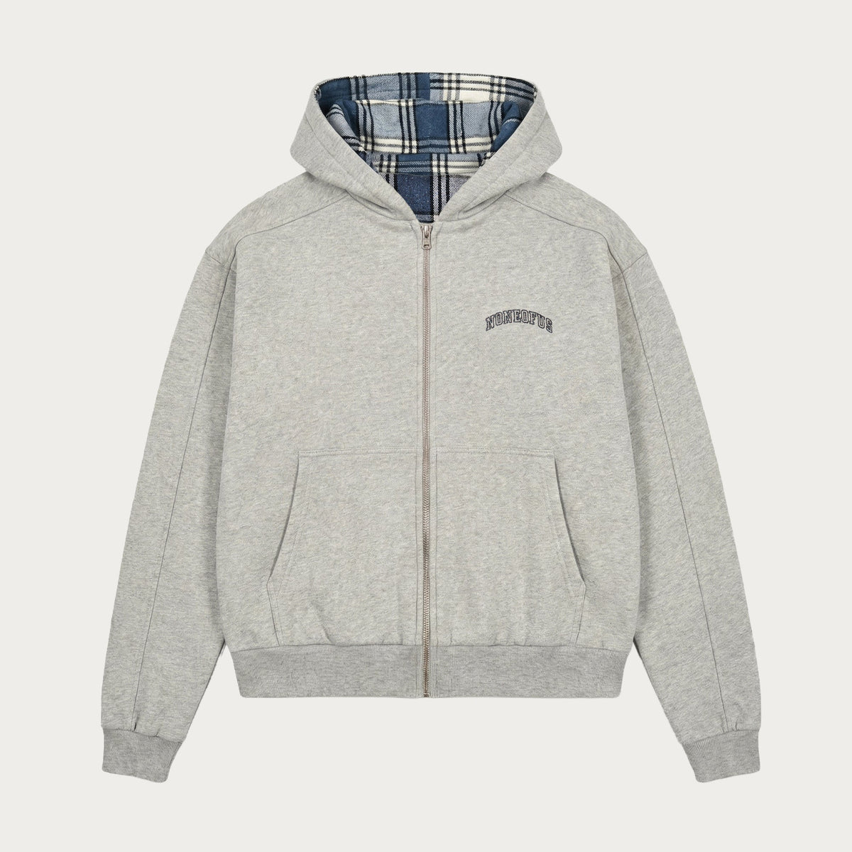 FERMETURE ÉCLAIR RÉVERSIBLE EN FLANELLE