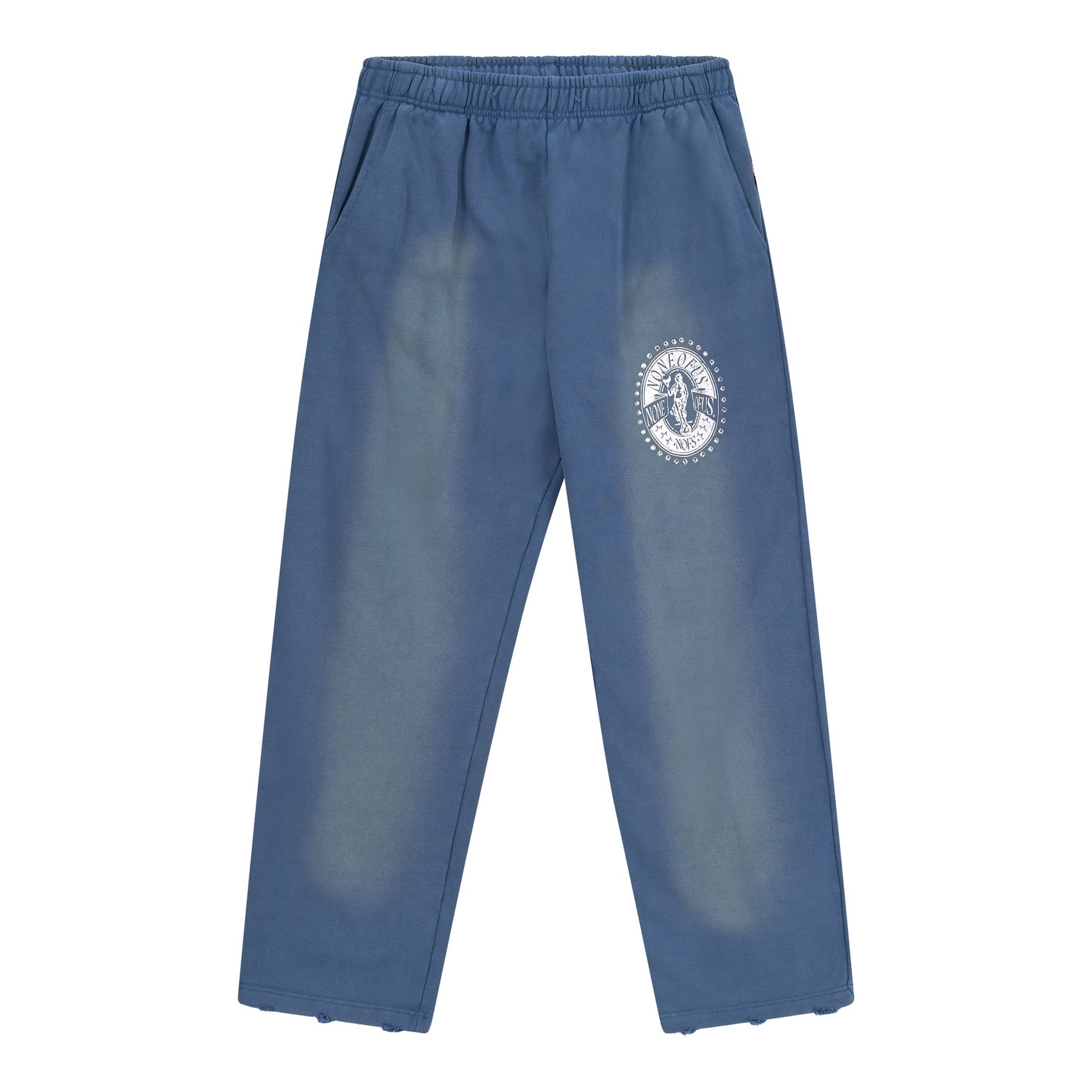 JOGGING BLEU À STRASS