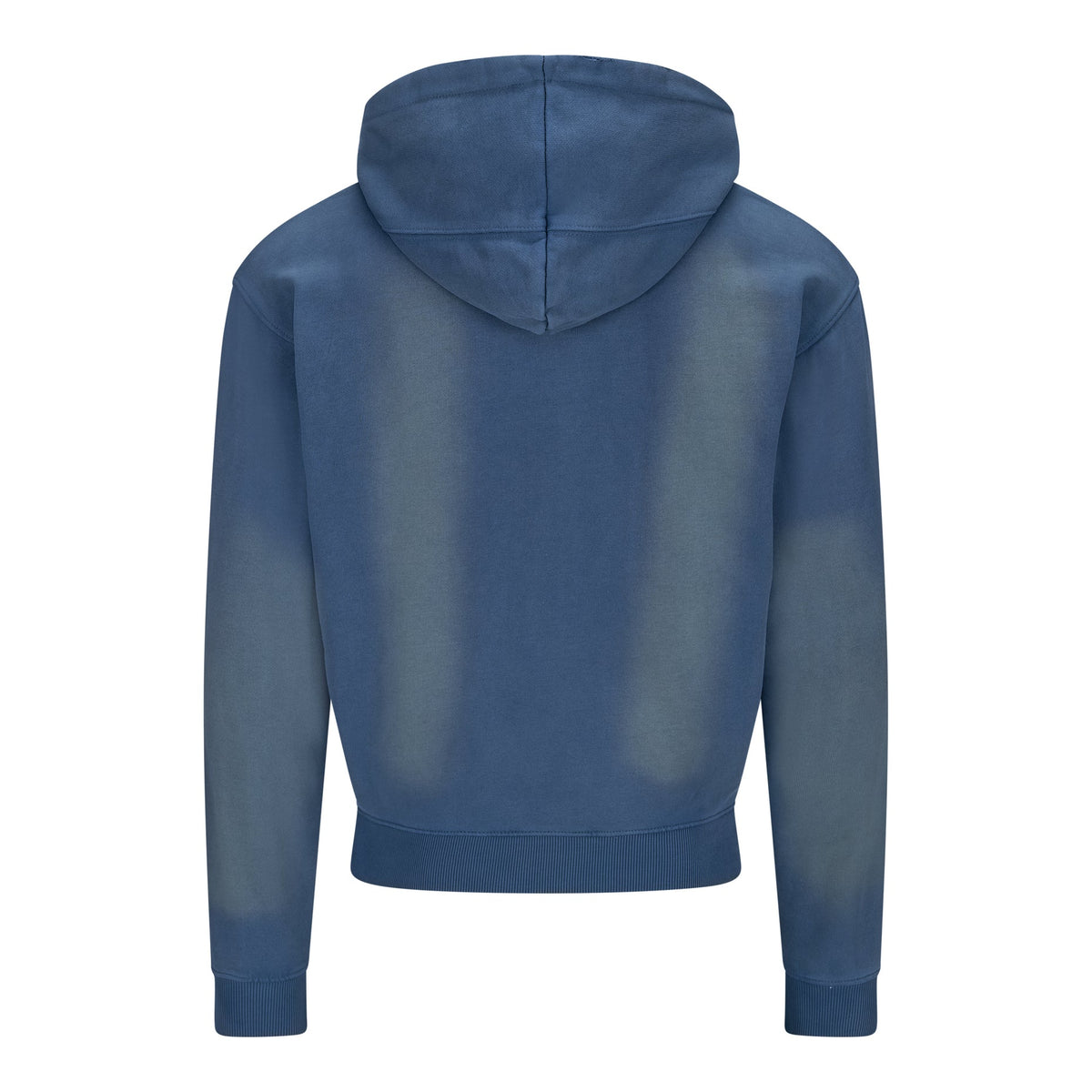 SWEAT À CAPUCHE BLEU À STRASS