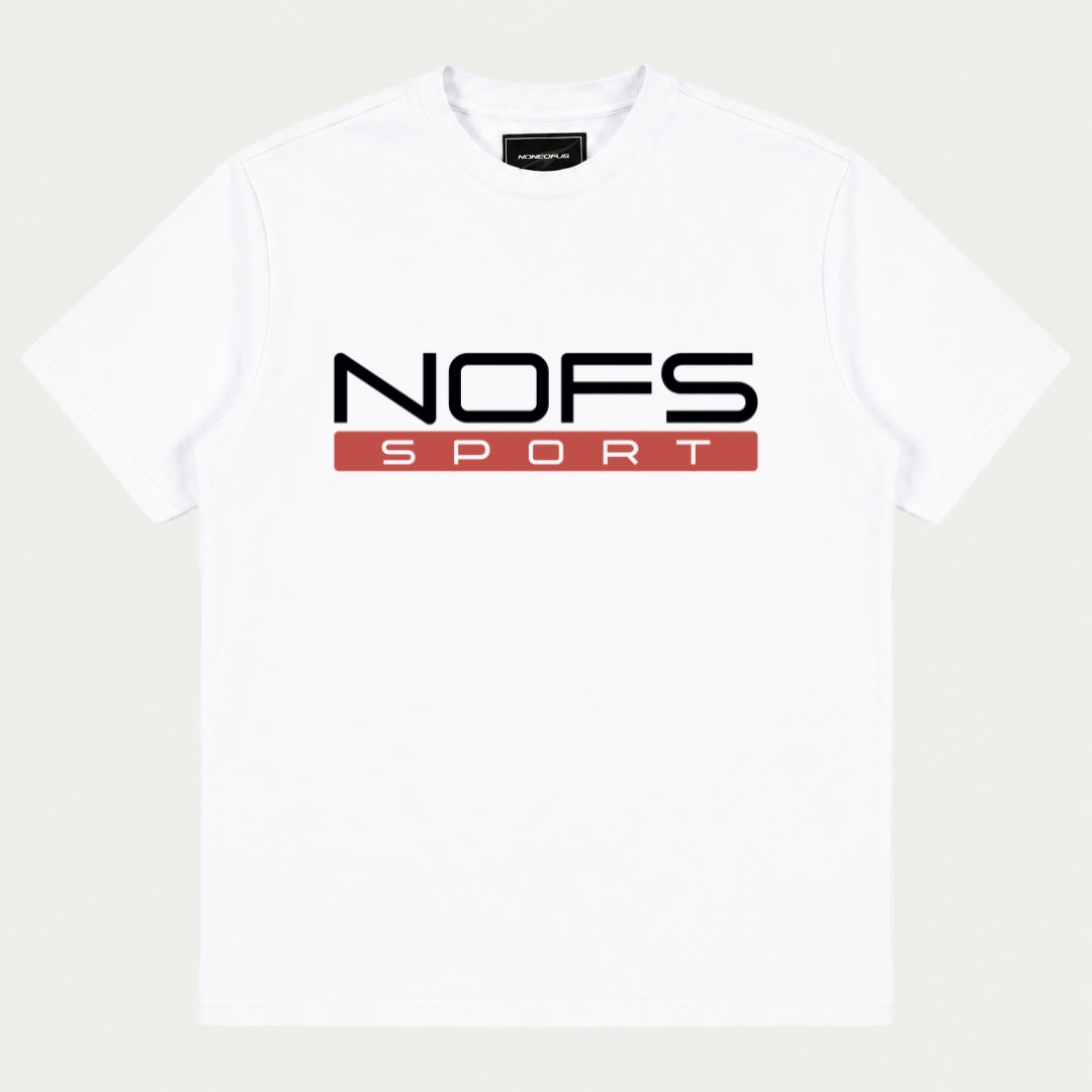T-SHIRT NOFS SPORT BLANC