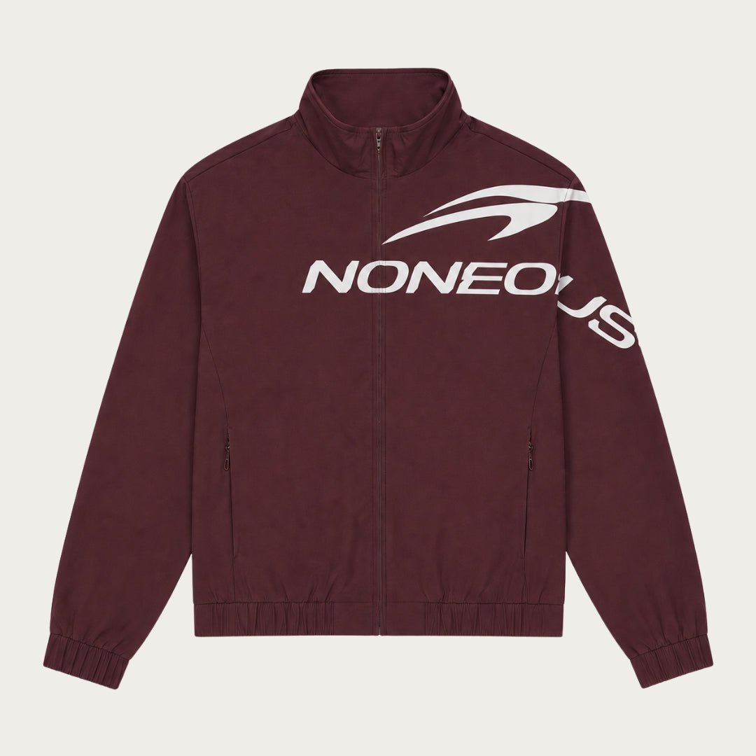 VESTE NYLON SPORT BORDEAUX