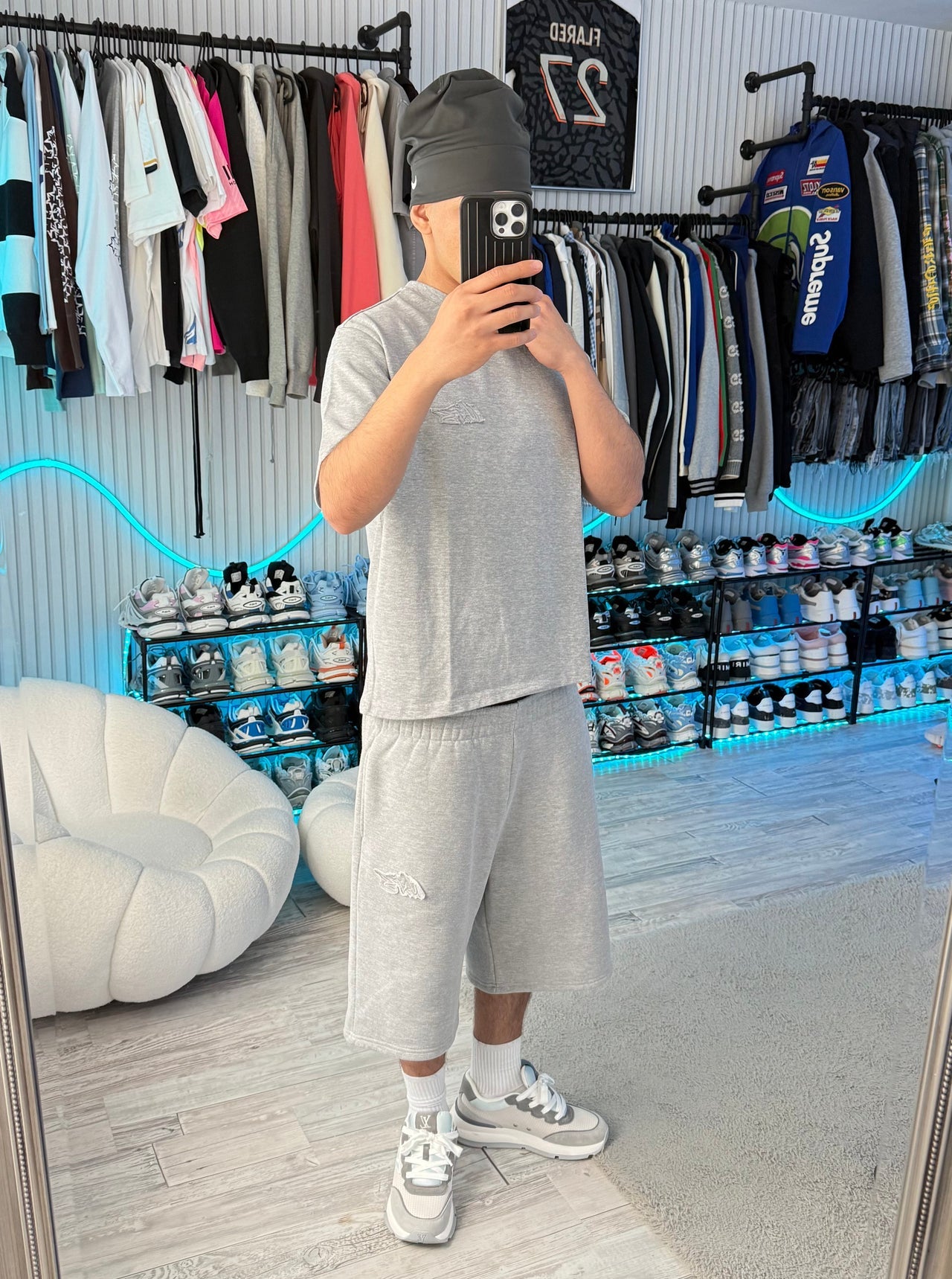 ENSEMBLE BASICS GRIS ÉTÉ 2.0