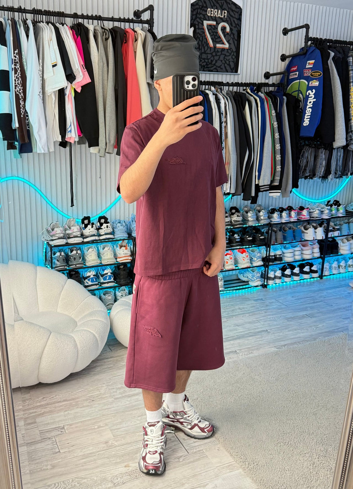 ENSEMBLE BASICS BORDEAU ÉTÉ 2.0