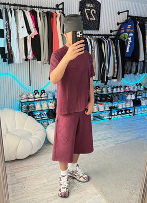 ENSEMBLE BASICS BORDEAU ÉTÉ 2.0