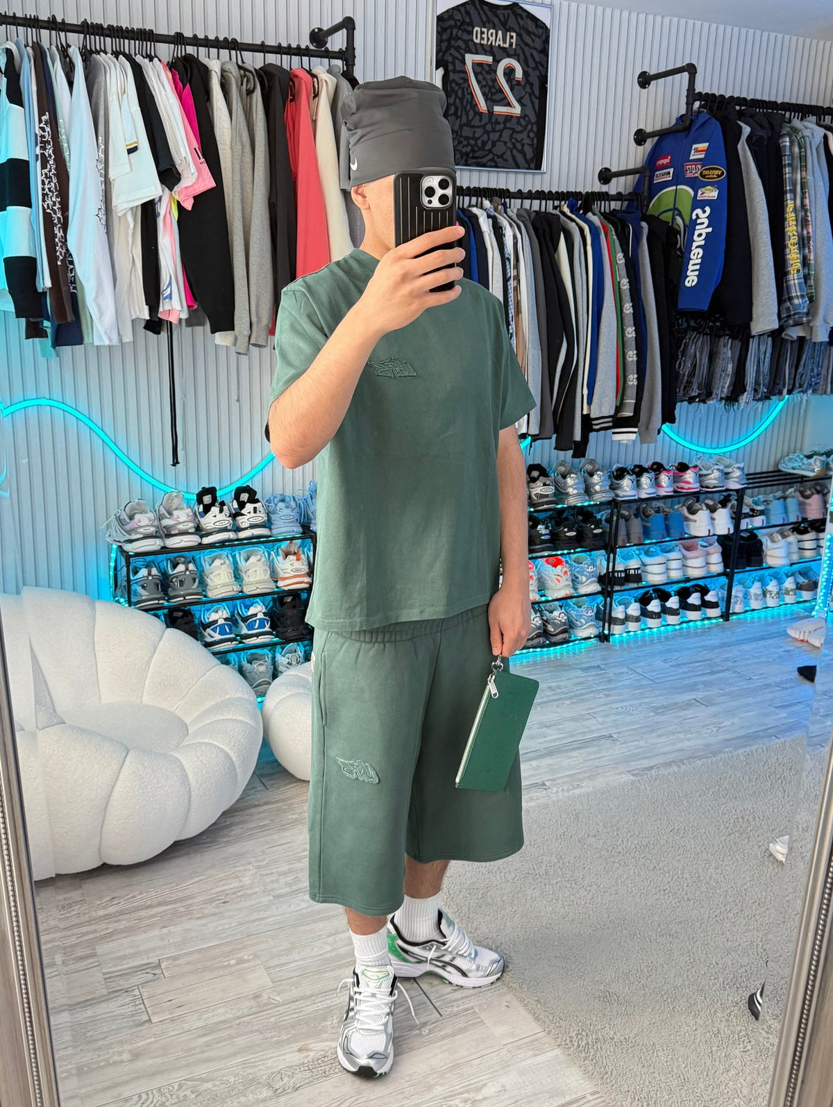 ENSEMBLE BASICS VERT FONCÉ ÉTÉ 2.0