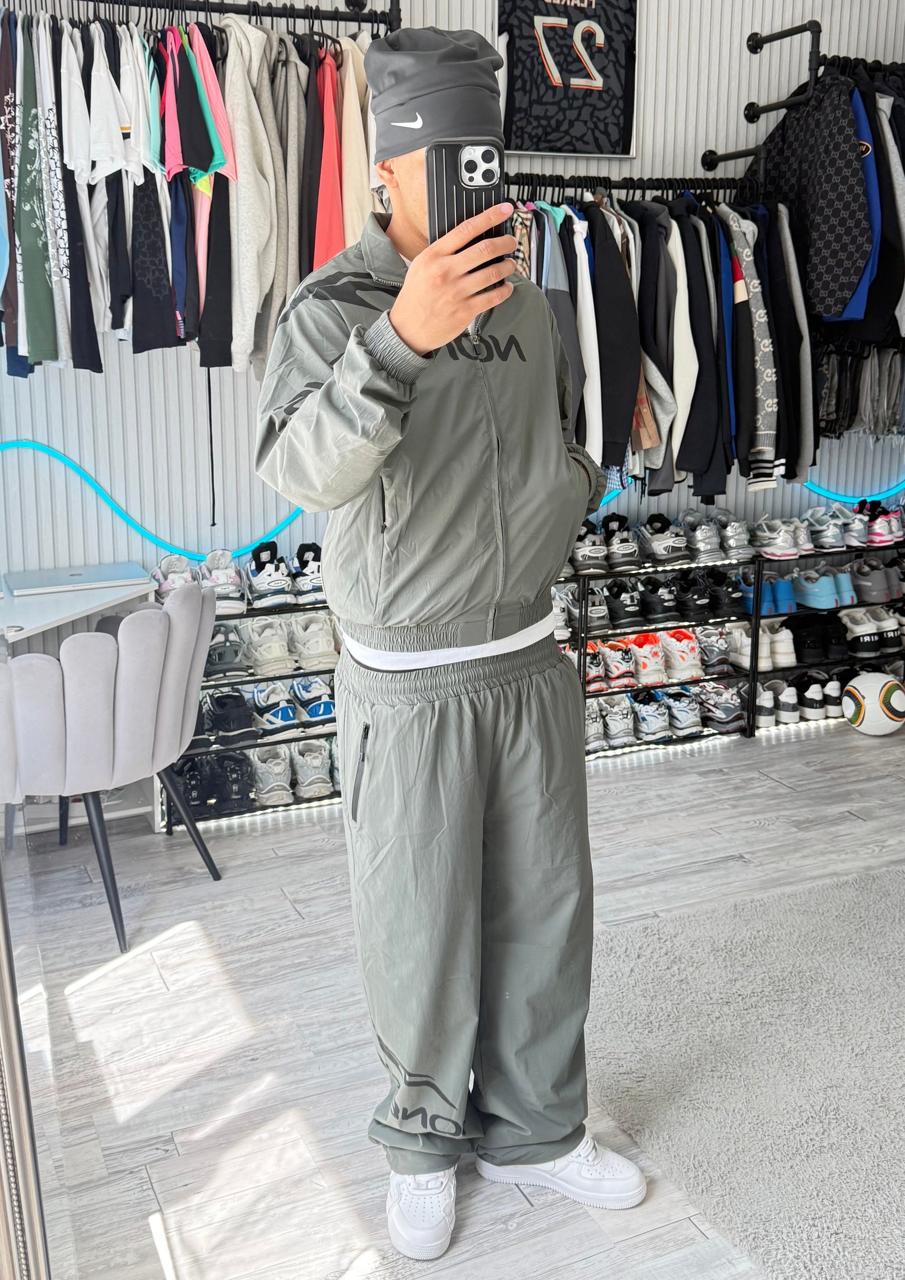 VESTE NYLON SPORT OLIVE