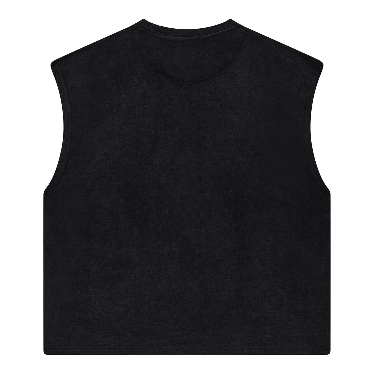CHEMISE NOIRE À MANCHES LIBRES