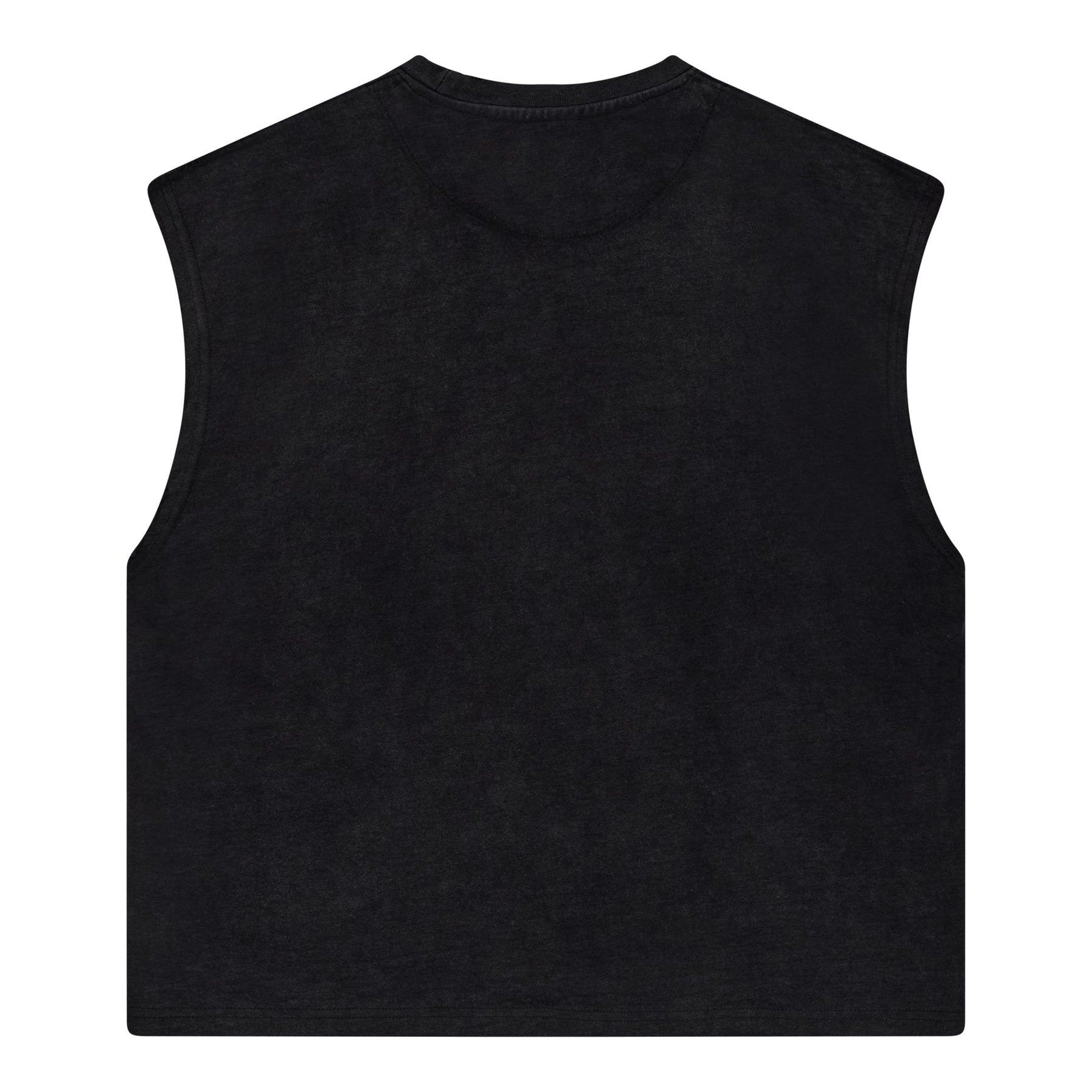 CHEMISE NOIRE À MANCHES LIBRES